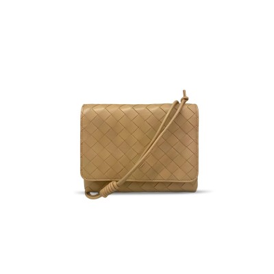 BOTTEGA VENETA MINI INTRECCIATO CROSSBODY BAG 741897VCPP32700 (19*15*5.5cm)